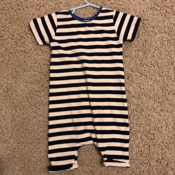 Rags to Raches Navy Striped Cactus 18/24 Months - Picture 2 of 4